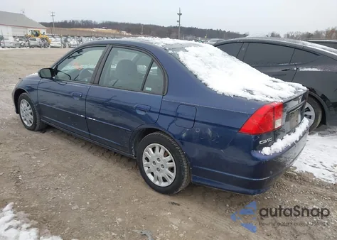 2005 Honda Civic Lx z USA, uszkodzony, nr VIN 2HGES16565H533886